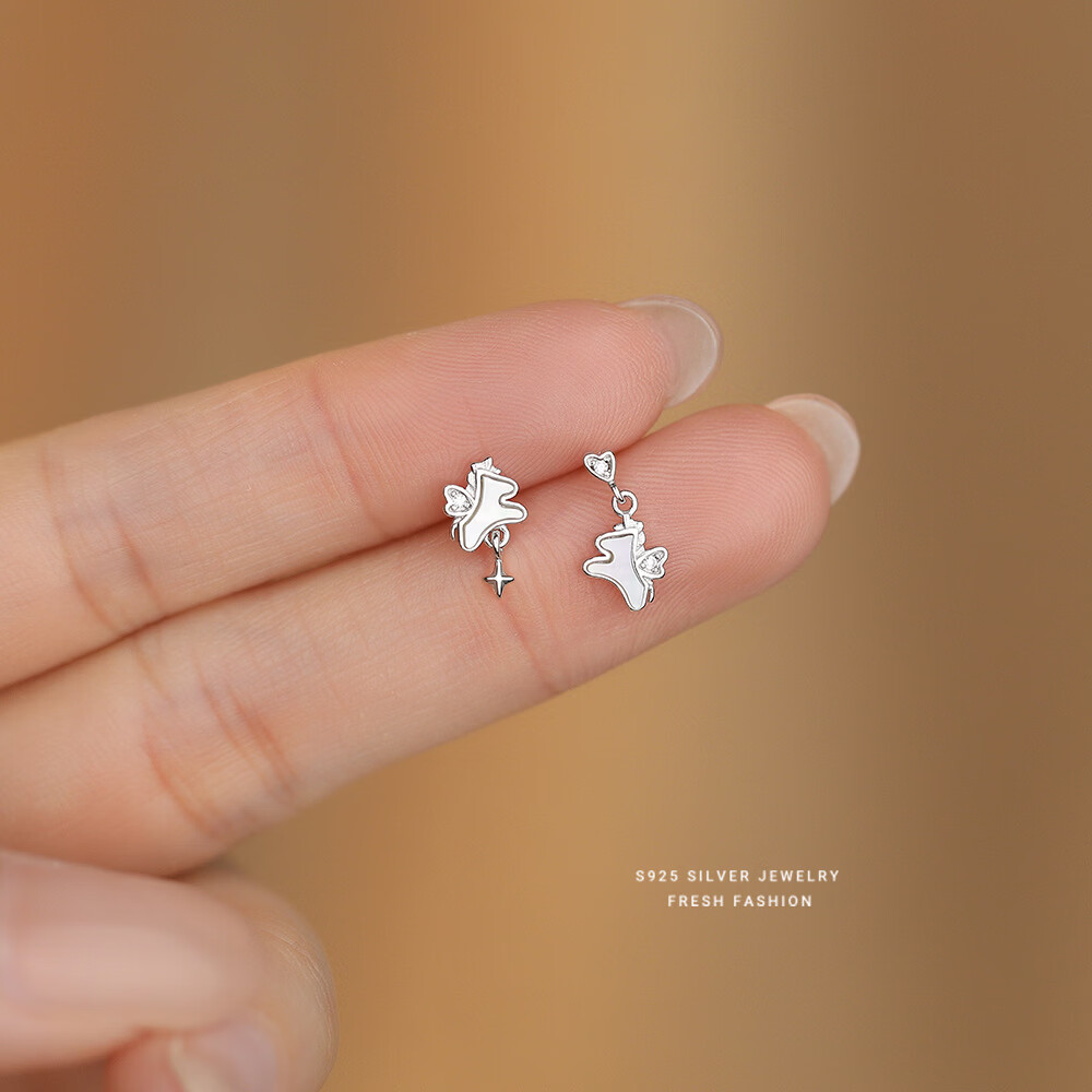 ��������S925�λ���Ф������Ůʱ��С����Ƹ����ʰױ�С�����Ƕ� E6092�ױ�/��ﯶư׽�ͬ�� 925�� 69Ԫ