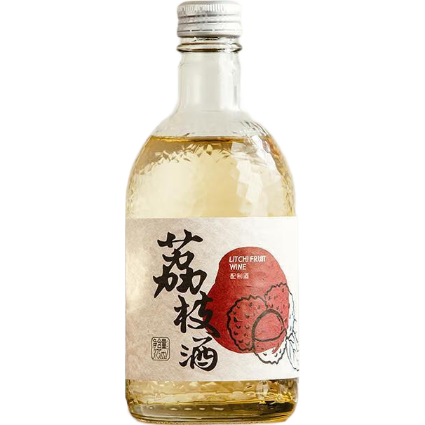 蘇州橋2瓶柚子青梅荔枝水果味酒375ml女士低度甜酒微醺 荔枝酒375ml*2瓶
