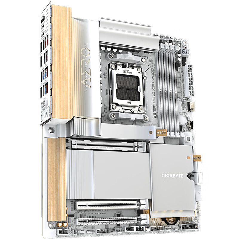 技嘉 悟系列X870E AERO X3D WOOD WIFI7 DDR5 图 7