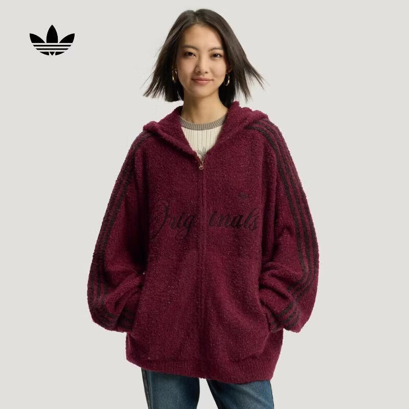 阿迪达斯 adidas【滔搏运动】三叶草男子CRFT JKT HOODIE卫衣 KT0718 M