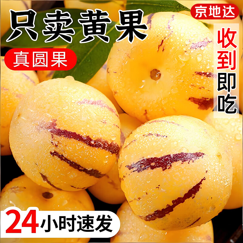 京地达人参果云南石林树熟黄肉净重2.7斤大果80g新鲜水果 19.9元 - 86线报