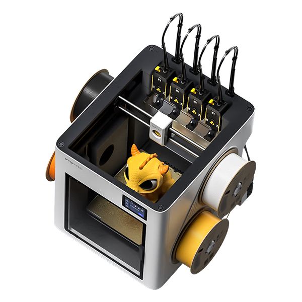 SNAPMAKER U1 3D��ӡ�� ����4��ͷ ��ɫ�����һ���ӡ�����þ��ʹյ�����������3866.65