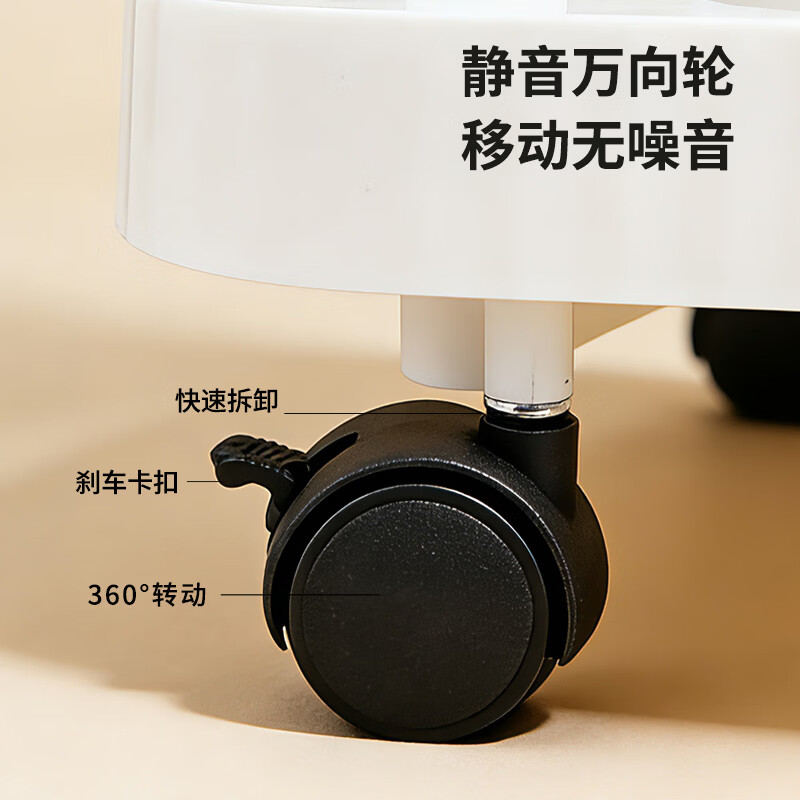 本来新选家用头疗泡头盆水循环恒温养发平躺洗头盆可升降带滑轮泡头发神器 白色【升降架】+托盘+滑轮+U型水循环