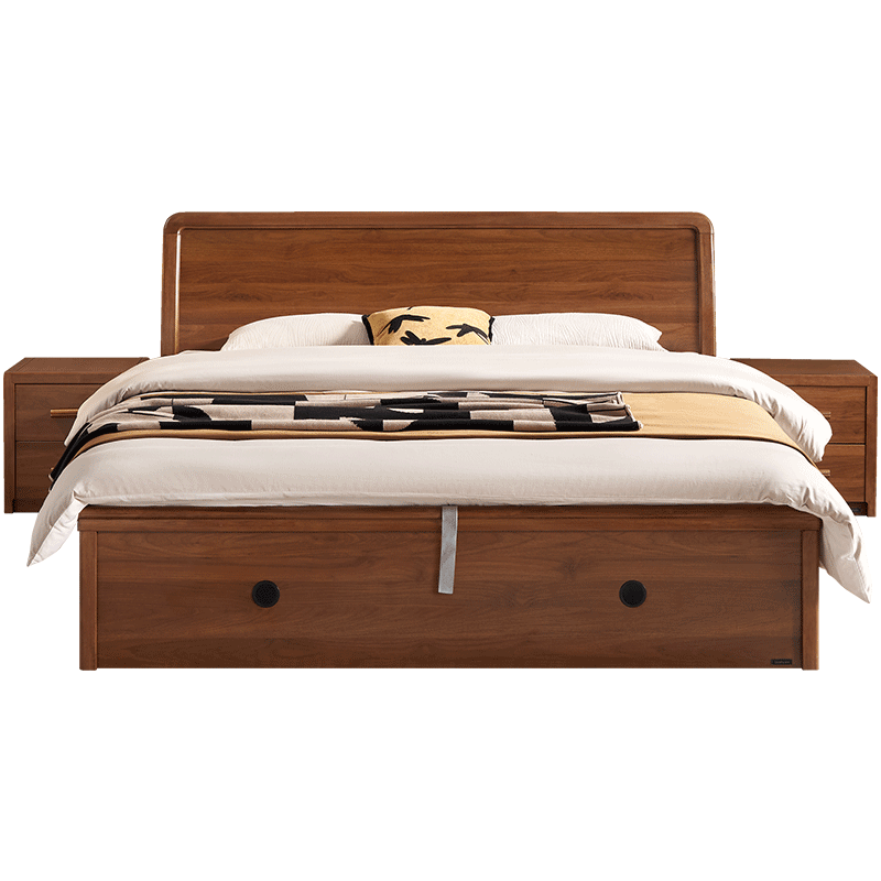 ȫ�ѼҾ� ����ʽ����Լ���䴢�ﴲ�����Ҽ��û鴲1.8x2��˫�˴󴲼Ҿ� 2005.15Ԫ(������)