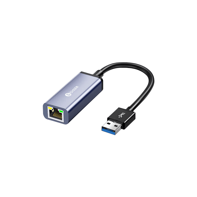 网线接口坏了怎么办 毕亚兹USB转RJ45转换器体验评测