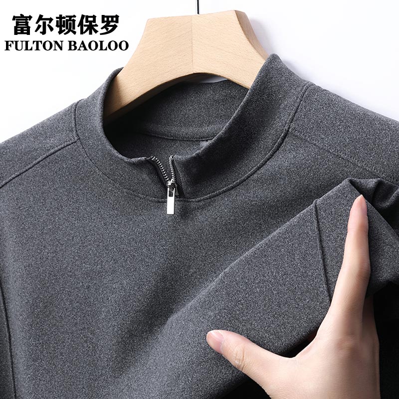 FULTON BAOLOO �����ٱ�����ʿ���޳���T���ﶬ����������ɫ�ٴ������������꺫�泱����� ��ɫ XL ������140��155�ﴩ�� 54.9Ԫ