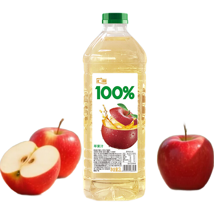 ��Դ 100%��֭ ƿװ���� 2L ƻ�� 1ƿ 16.9Ԫ