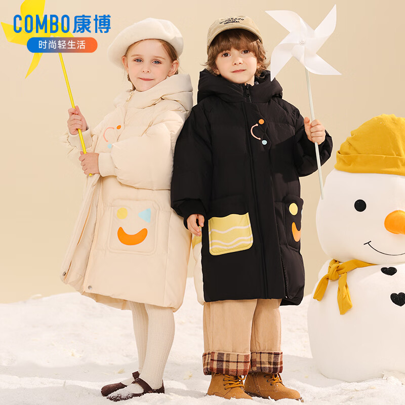 ������ͯ���޷���ͯŮͯ�����¿�Сͯ�����Ӻ�ů�г�����ñͯװ���� ��ɫ 110 149Ԫ