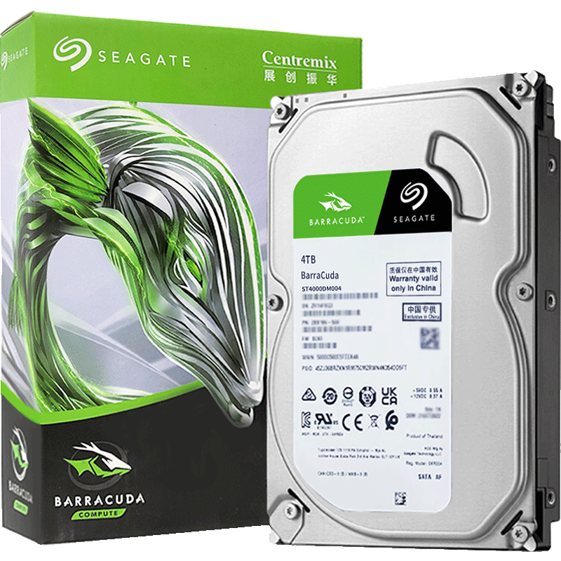 Seagate/ϣ�� ST4000DM004����4T ̨ʽ��Ӳ�� 5400ת 