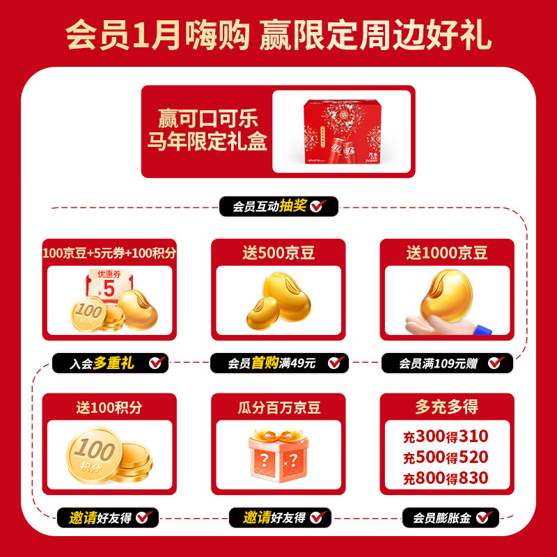 可口可乐(Coca-Cola)汽水碳酸饮料330ml*24罐*2箱 家庭组合装 新老包装随机发 可乐24罐+雪碧24罐【热卖】