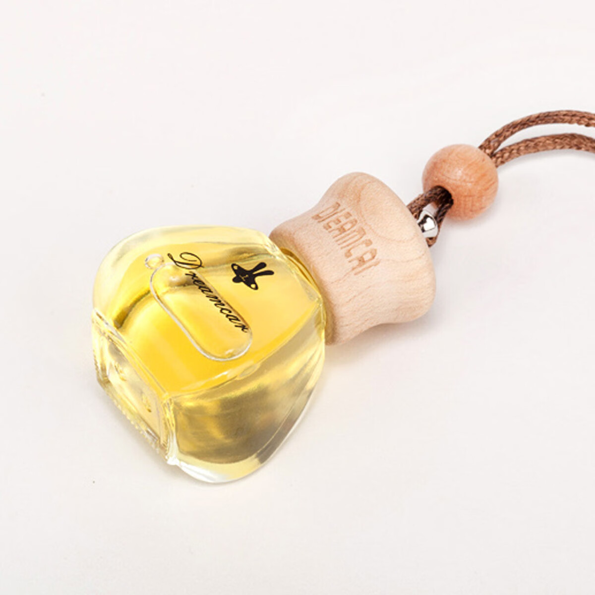 轩之梦车载香水挂件汽车香薰挂饰玻璃内饰品持久淡香氛摆件男女古龙茉莉 花之精灵 10ml