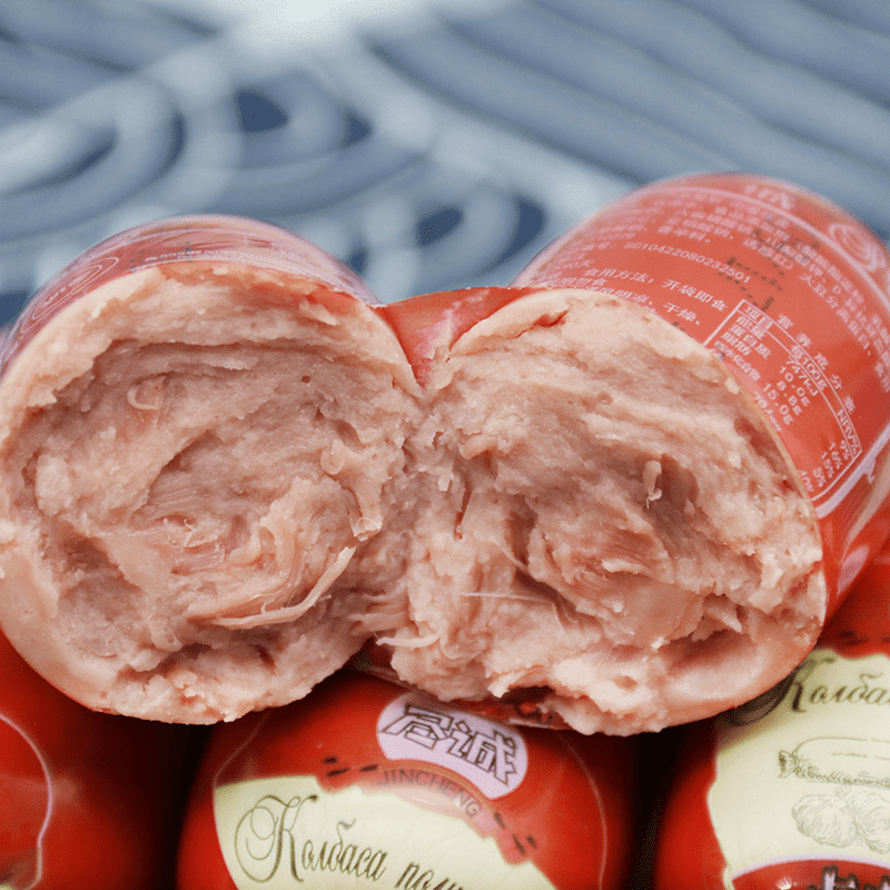 俄罗斯风味卢布肠纯肉香肠火腿肠猪肉鸡肉烤肠特产下酒菜网红 大卢布肠400gx1根