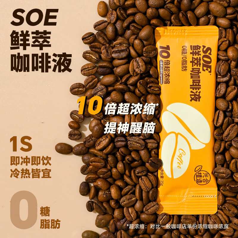 椰子知道0糖鲜椰汁椰奶饮料厚椰乳咖啡伴侣椰子汁生椰拿铁植物蛋白GJ soe咖啡液15g*8