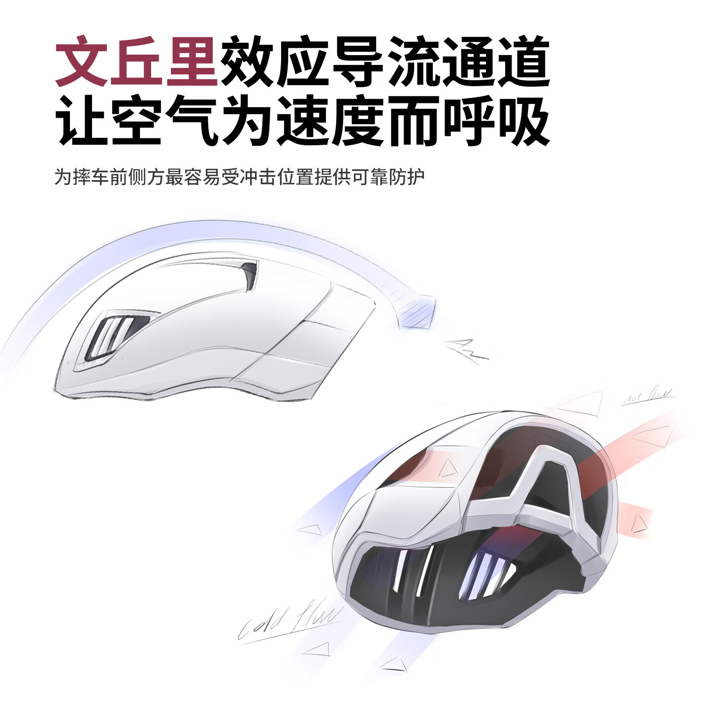 森瑞梦TT-28小鲨鱼骑行头盔男女款破风气动盔公路自行车安全帽骑行装备 亮黑 【赠头盔收纳包】 L（适合头围57-61CM）