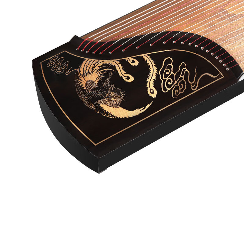 朱雀古箏琴挖箏初學(xué)者入門演奏古箏專業(yè)考試級古箏琴民族樂器 04秦鳳鳴箏(四年風(fēng)干