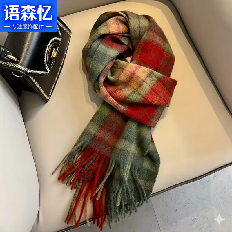 ��ɭ���¿����Ʒ���ëΧ��Ůʿ����ѧ���ﶬ���Ӻ����Χ��С���� �������ɫ 175cm����