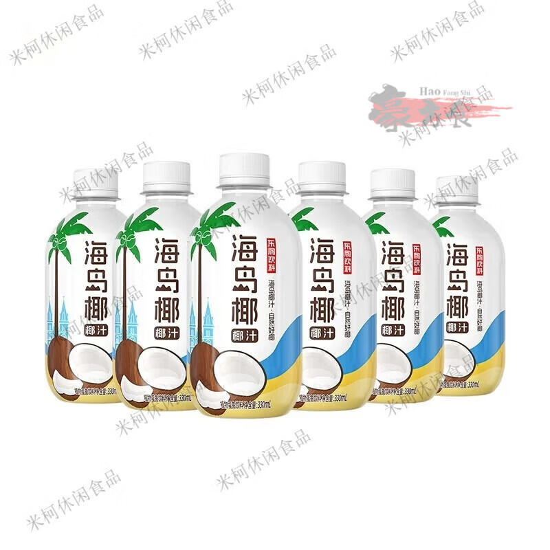 东鹏海岛椰汁330ml*24瓶整箱批发商用植物蛋白椰汁饮料 330ml*12 330ml*12瓶-喝到9月份