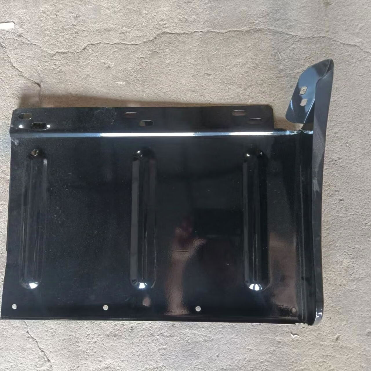 货箱挡泥板挡泥瓦两件式挡泥板副厂 主驾侧后轮挡泥板后黑不带螺丝