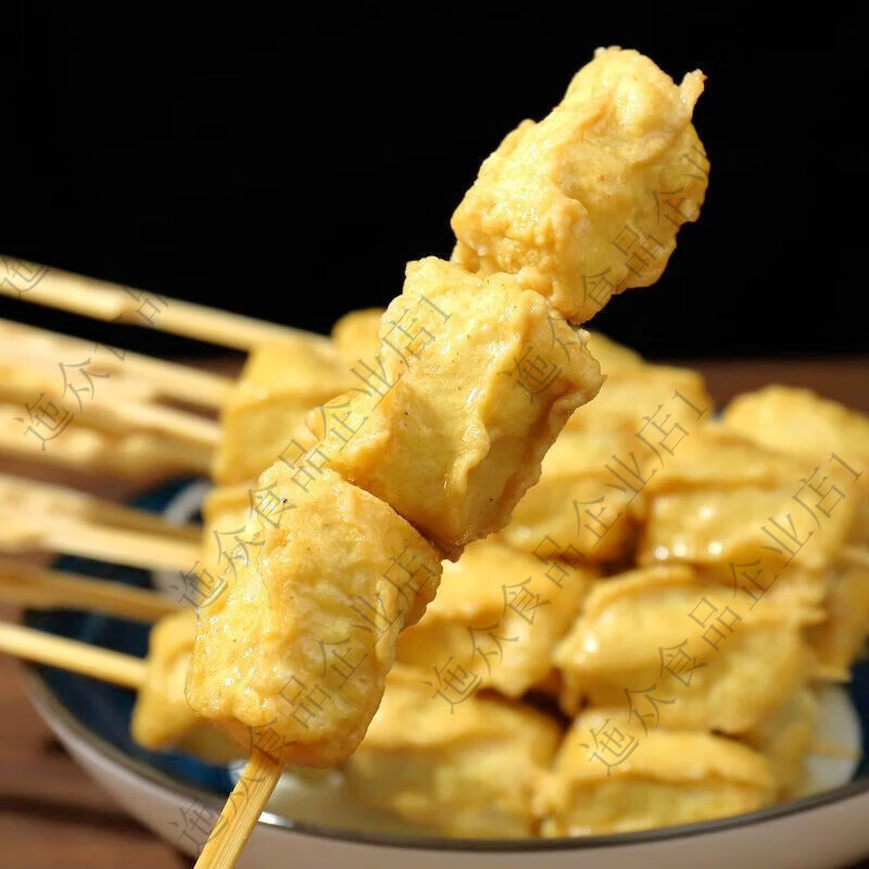 鸡脆骨关东煮食材批发商用脆骨丸便利店同款火锅麻辣烫串串香摆摊 30串包一串3个