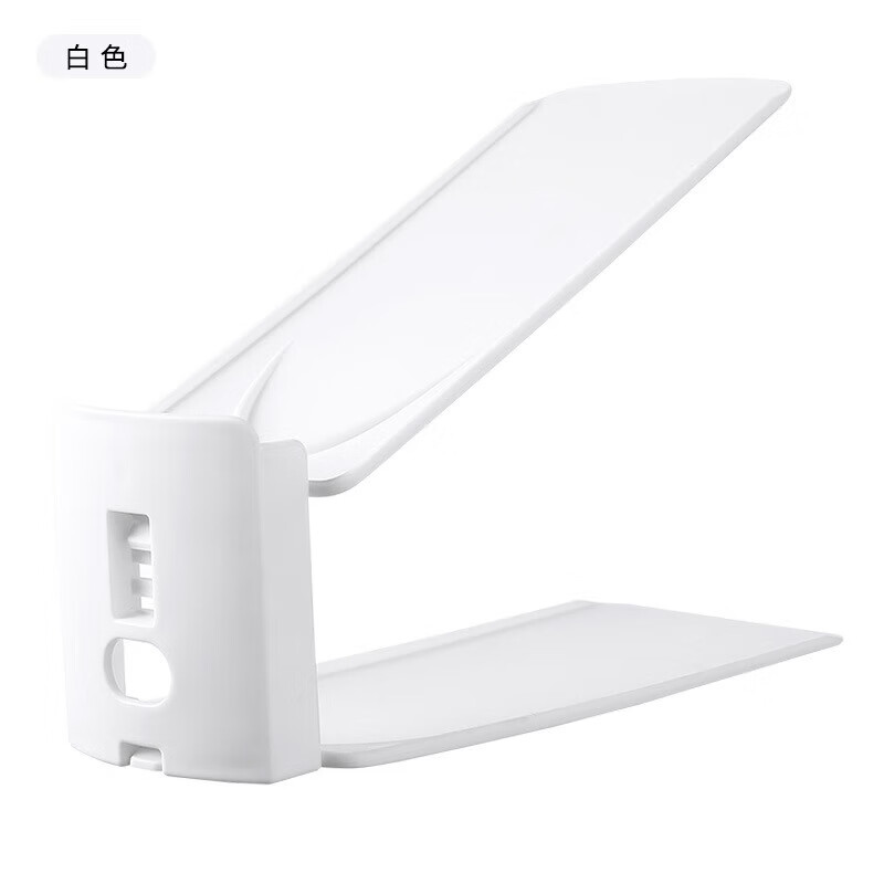 鞋架双层鞋托三档可调节家用宿舍整理拖鞋鞋柜鞋子收纳架 北欧灰