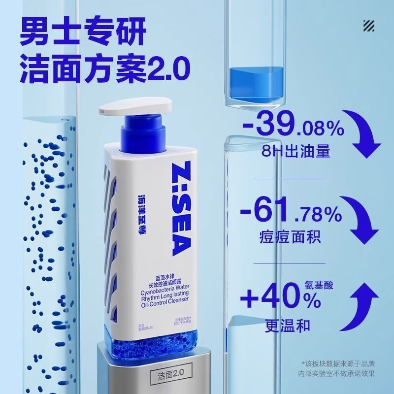 海洋至尊洗面奶男士专用欧豪同款海洋至尊三棱镜控油祛痘氨基酸洁面乳套装 【热卖爆款】单支150g+赠品礼包