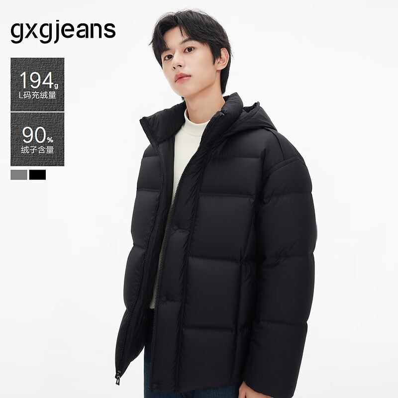 gxgjeans��װ  ��ɫ��Լ���б�ů��������޷������� 25�궬��Ʒ ��ɫ L (175) 419Ԫ