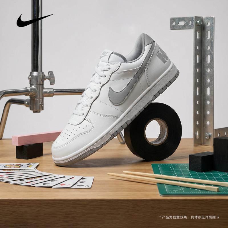 耐克NIKE【滔搏运动】男子BIG NIKE LOW运动休闲鞋 355152-106 42.5