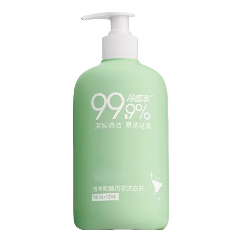 内衣内裤洗衣液女士去黄去血渍手洗专用液儿童除菌清洗液 【体验装】1瓶500ml