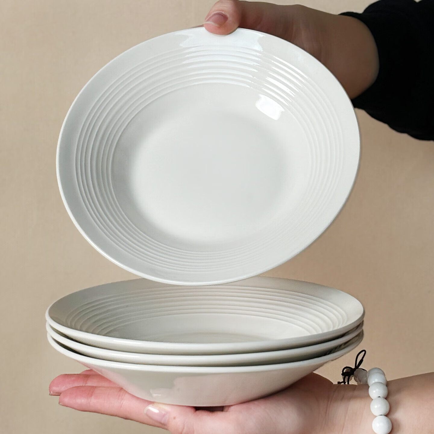 ��Լ�߼����մɲ;���װ ��ɫ�մ��� 8Ӣ�� ���ư� 1��װ 2.48Ԫ