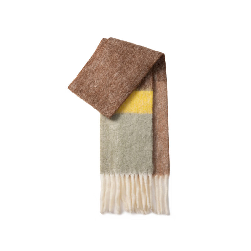 ���޵�ɫ���¿�խ����ëΧ��Ů�ﶬ��ײɫ��ů�ӳ��Ӻ�ٴ�����Χ������ �ػ���ײɫ 210*22CM���롾85%����ë�� 112.2Ԫ