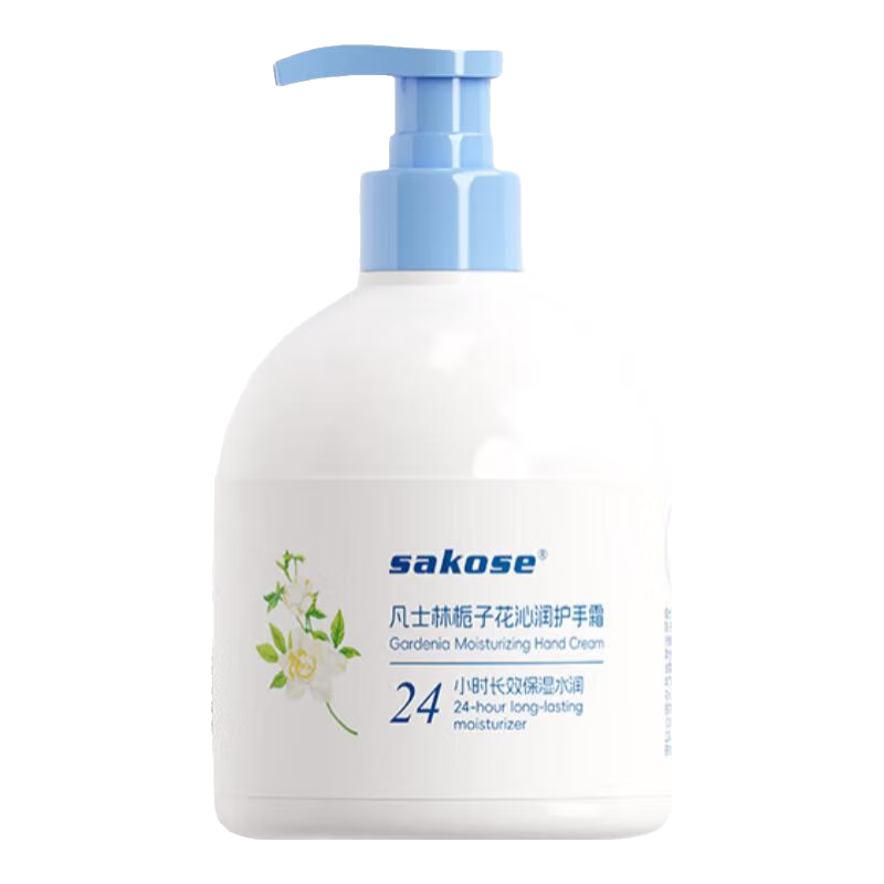 sakose凡士林栀子花沁润护手霜300g秋冬专用保湿滋润不油防干裂改善粗糙