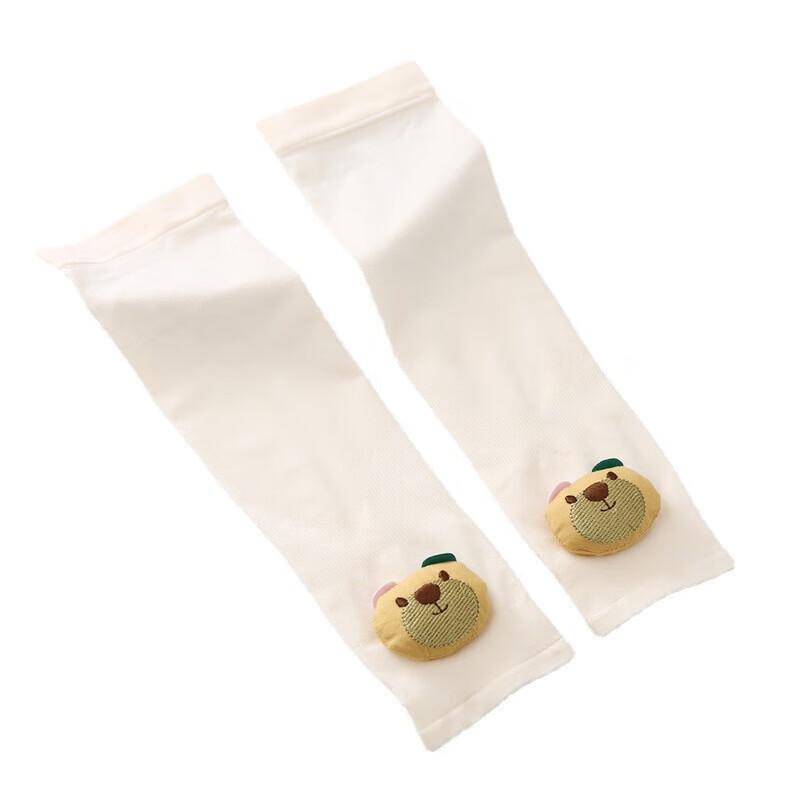 【厂家直发】2022新款儿童冰袖韩版立体卡通套袖男女宝宝防晒袖套 019卡通棒棒糖紫色【驱蚊款】