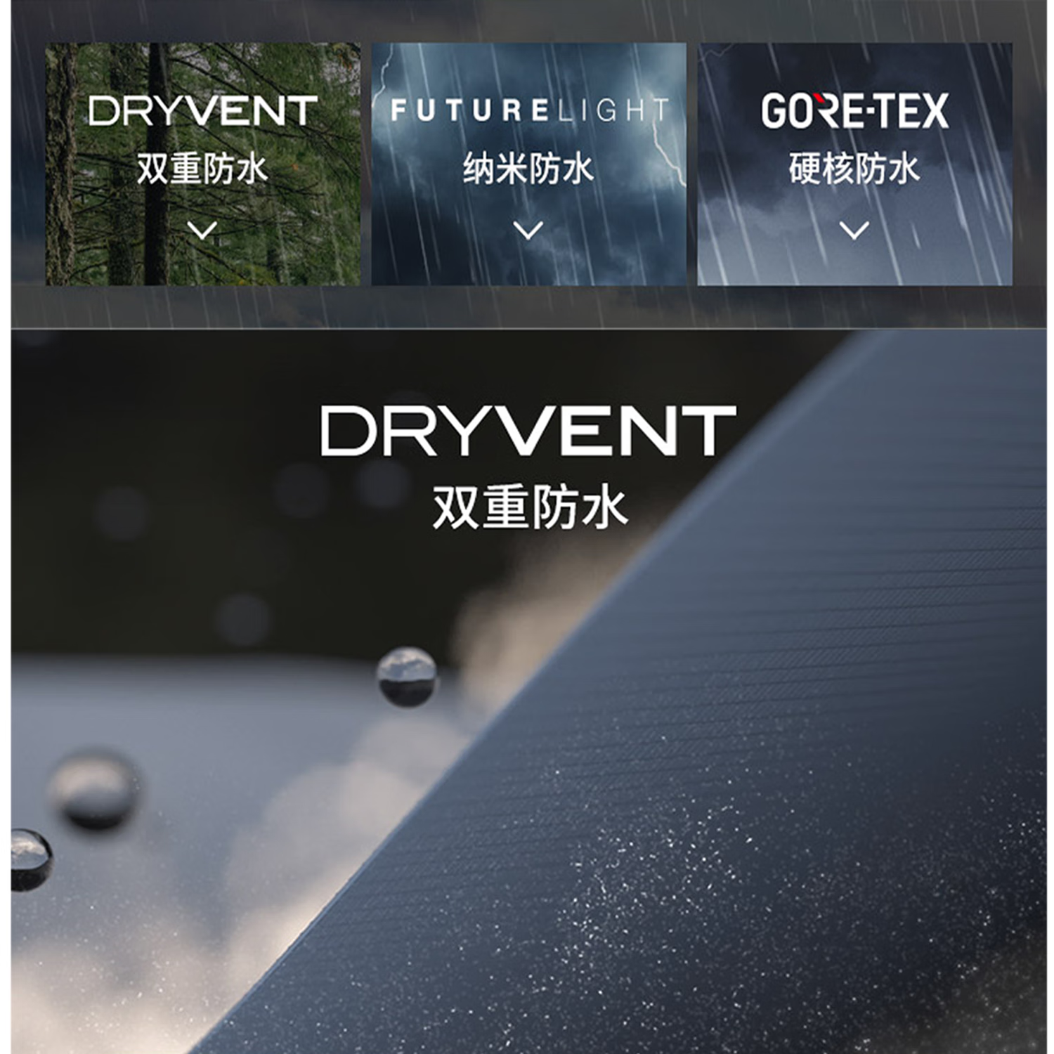 THE URBAN NICE官方品牌夹克男2026秋冬季新款三防外套男士宽松休闲户外冲锋衣 奢华黑-标准款 -官方正品 3XL 码【建议145-160斤】