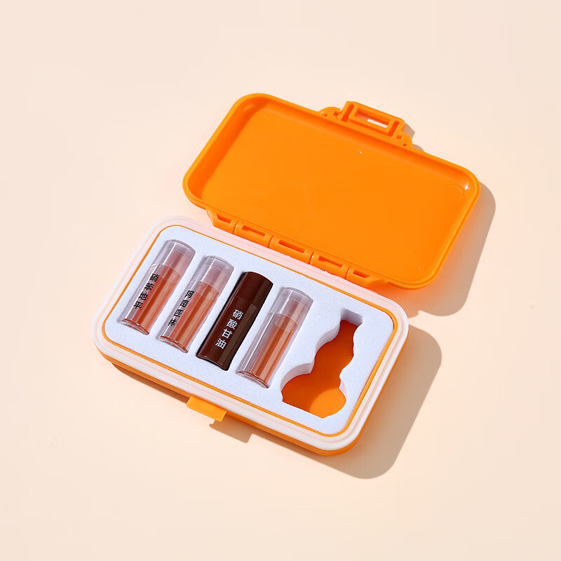 通用心梗急救药盒三合一急救药品套装脑梗药包防潮独立保健盒便携随身 白色【仅为盒子,没有药和葫芦瓶】 10*7*1.5cm【仅为盒子,没有药和葫芦瓶】