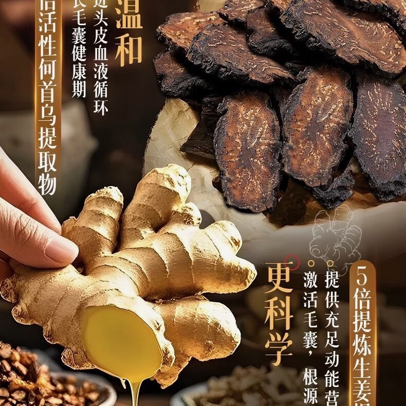 同仁堂南京同仁堂防脱固发洗发水滋养护发乌珍坊防脱育发洗发水 防脱固发 500ml*2瓶