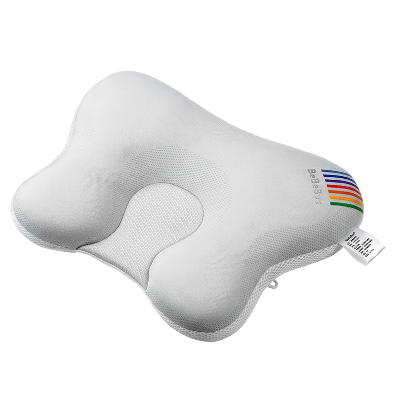 bebebus蝴蝶婴儿定型枕睡圆头0-6-12个月纠正新生儿头型护颈神器宝宝枕头