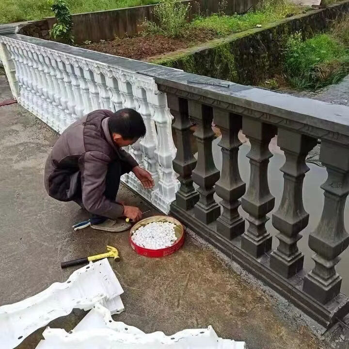 咏幻罗马柱子模具阳台护栏围栏现浇水泥花瓶柱栏杆模具罗马柱装饰模型