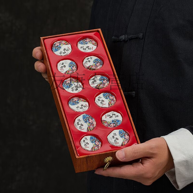 冰岛红龙珠豪礼茶叶礼盒装大红袍冰岛龙珠八大名茶组合过年过节 288·g