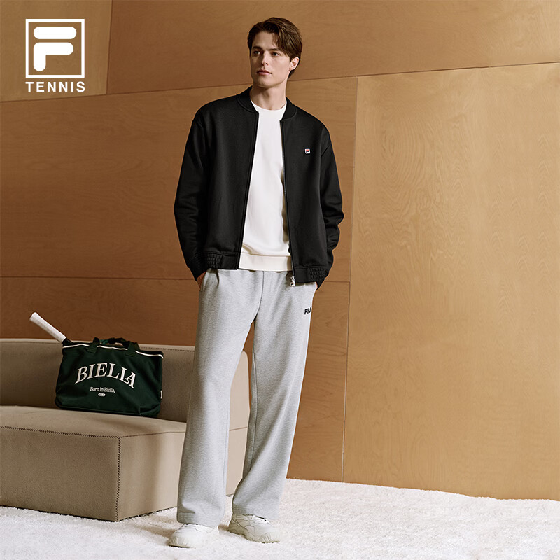 FILA ��� ��ʿ��֯��������2026���¿������˶���Լ�п����� ����ɫ-BK  369Ԫ