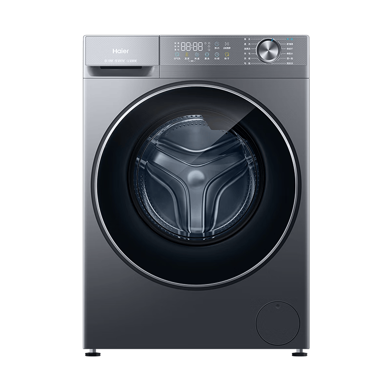 海尔（Haier）【26年度重磅爆款小红花4.0】58E/52D/20D滚筒洗衣机超薄全自动家用大容量洗烘一体带烘干一级能效 11公斤洗脱款【1.2洗净比+8维减震】 滚筒单洗
