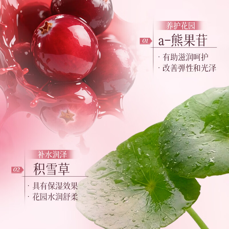 修正熊果苷妇科凝胶炎症抑菌瘙痒女产后松弛干涩宫颈糜烂白带异味 女性私处紧致水润凝胶3g*5*3盒