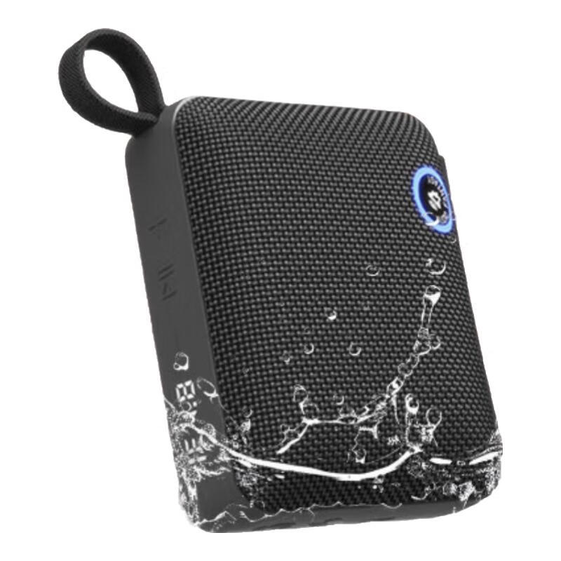 AUDIO FANTASY旗舰款BP26蓝牙音箱 | IP68防尘防水+蓝牙5.3芯片 | FM收音+智能LED屏显 BP26黑色（呼吸灯）