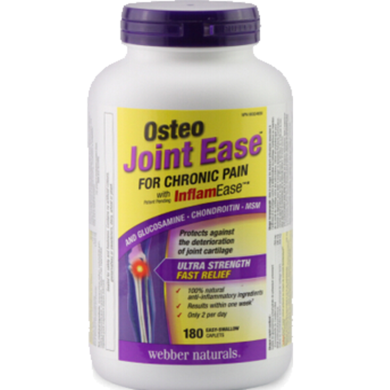 WebberNaturals伟博维骨力—骨胶原OSTEOJOINTEASE氨糖软骨素硫酸氨基葡萄糖，健康选择|氨糖软骨素网购最低价查询