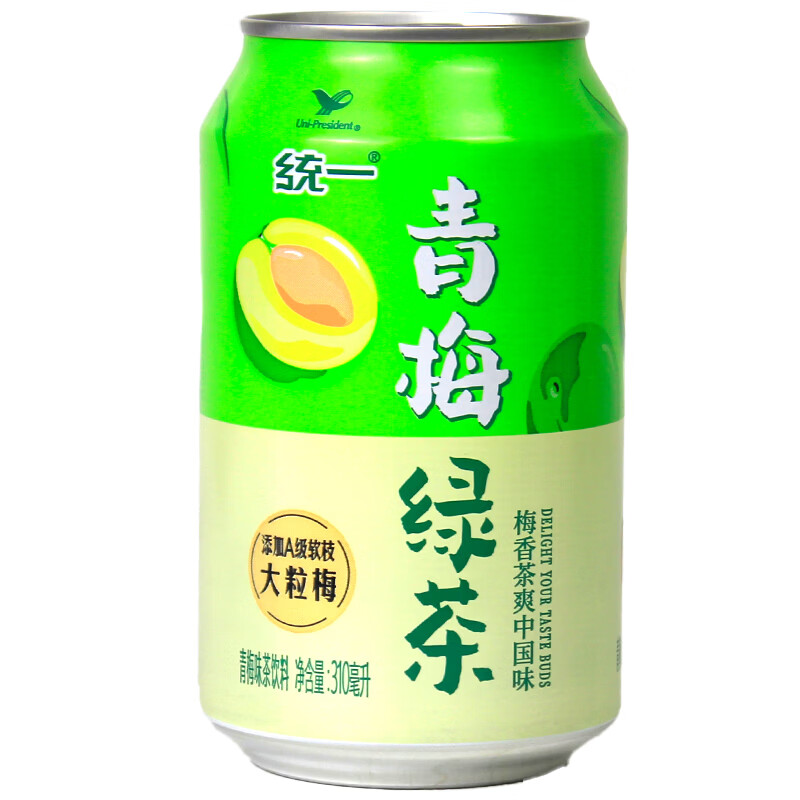 统一青梅绿茶310ml