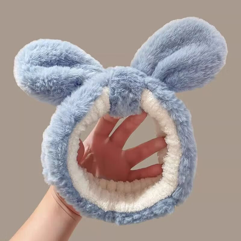 【厂家直发】洗脸发箍4件套敷面膜发带洗脸防涧湿袖口手腕带洗脸 洗脸3件套【发箍+发带+手腕带】