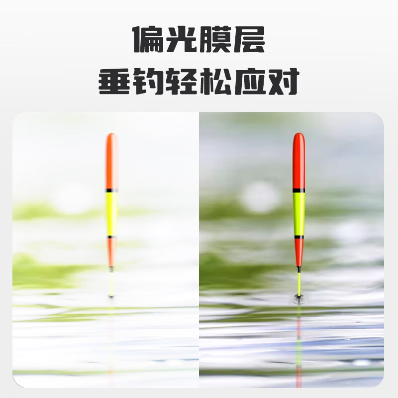 蚁途偏光太阳镜钓鱼墨镜UV400男士黑框驾驶徒步跑步骑行登山眼镜 C1 哑黑框(灰片)