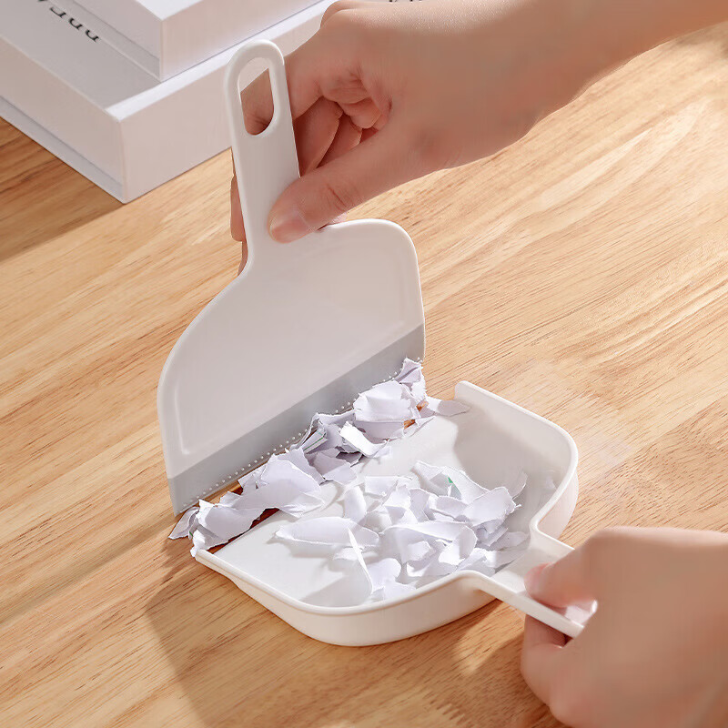 【严选好物】桌面扫把簸箕套装小型家用迷你桌面灰尘扫床刷子清洁 桌面扫把