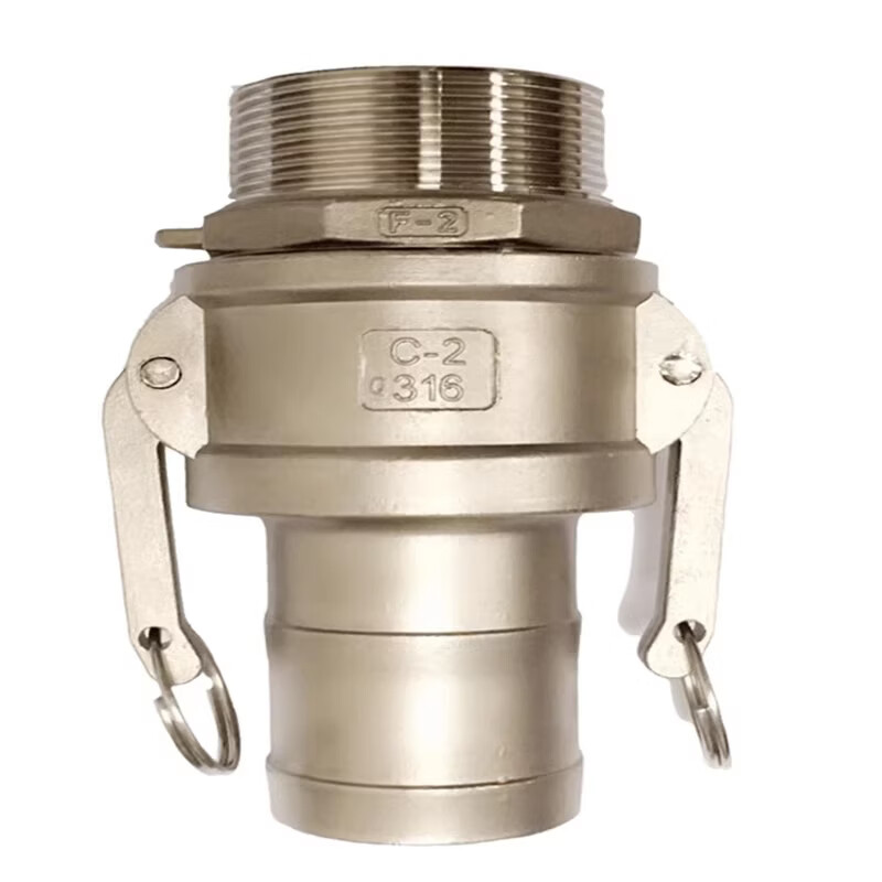 天卓五金201不锈钢快速接头卡扣式活接4/6分1/2/3寸水泵水管接头大全 A型 DN15/4分【2个】201