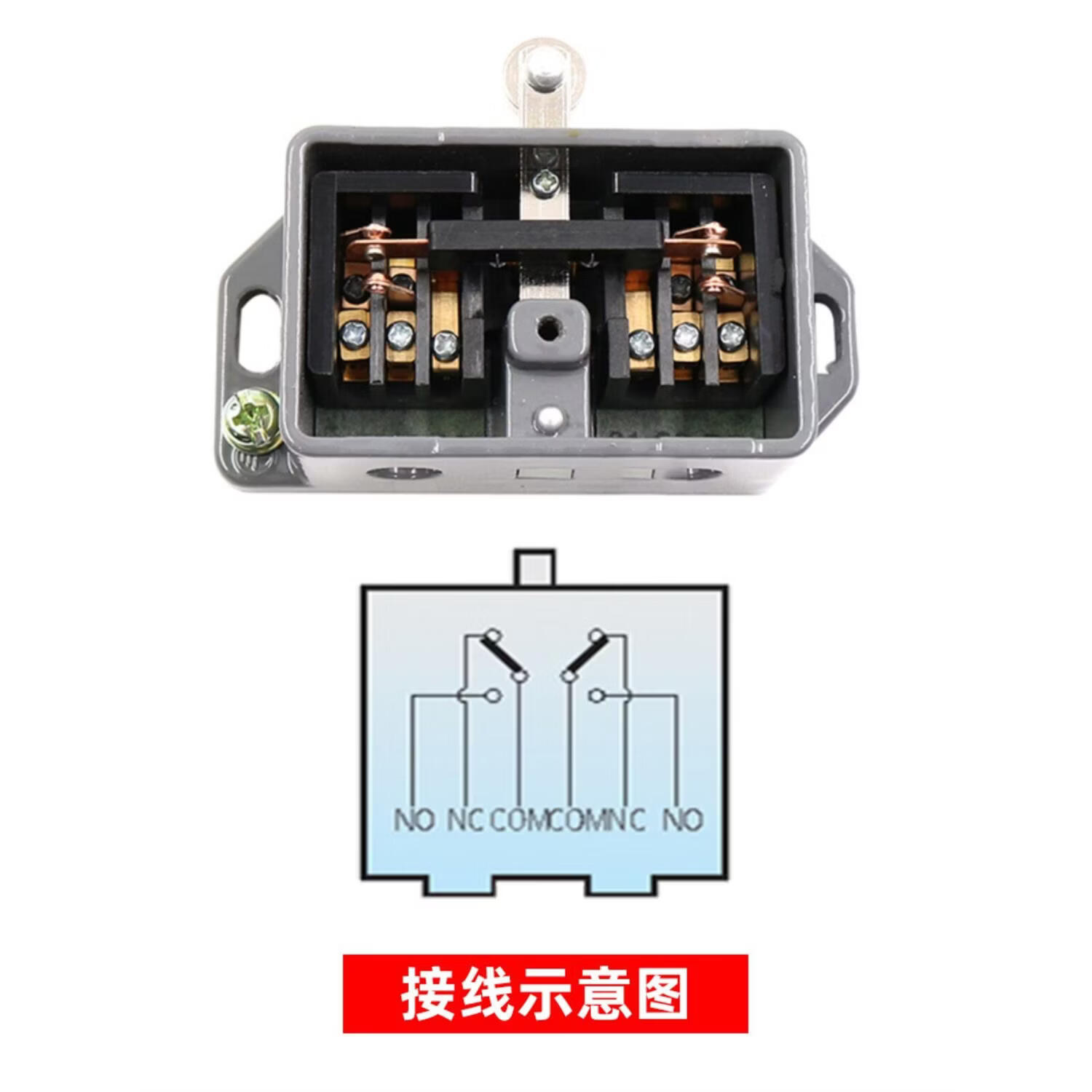正泰行程限位器380V开关YBLX-12/2自覆位220V带滚轮3A 2常开2常闭