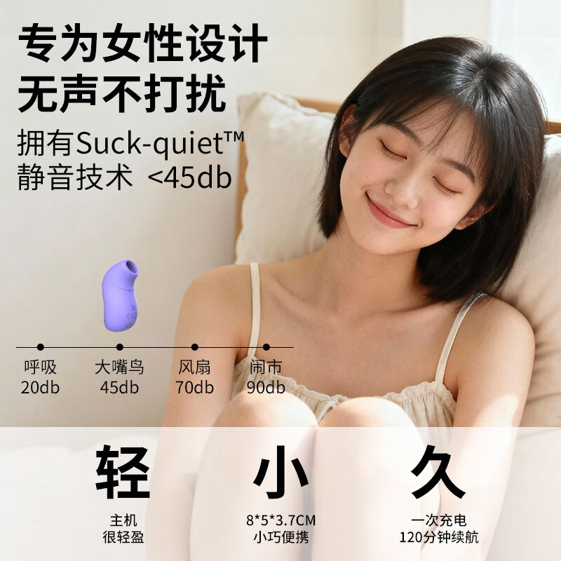 GLUGLU大嘴鸟女性用吮吸玩具逗豆秒潮鸟跳蛋小怪兽阴蒂自慰情趣用品跳弹 【店长推荐】大嘴鸟紫罗兰-送润滑